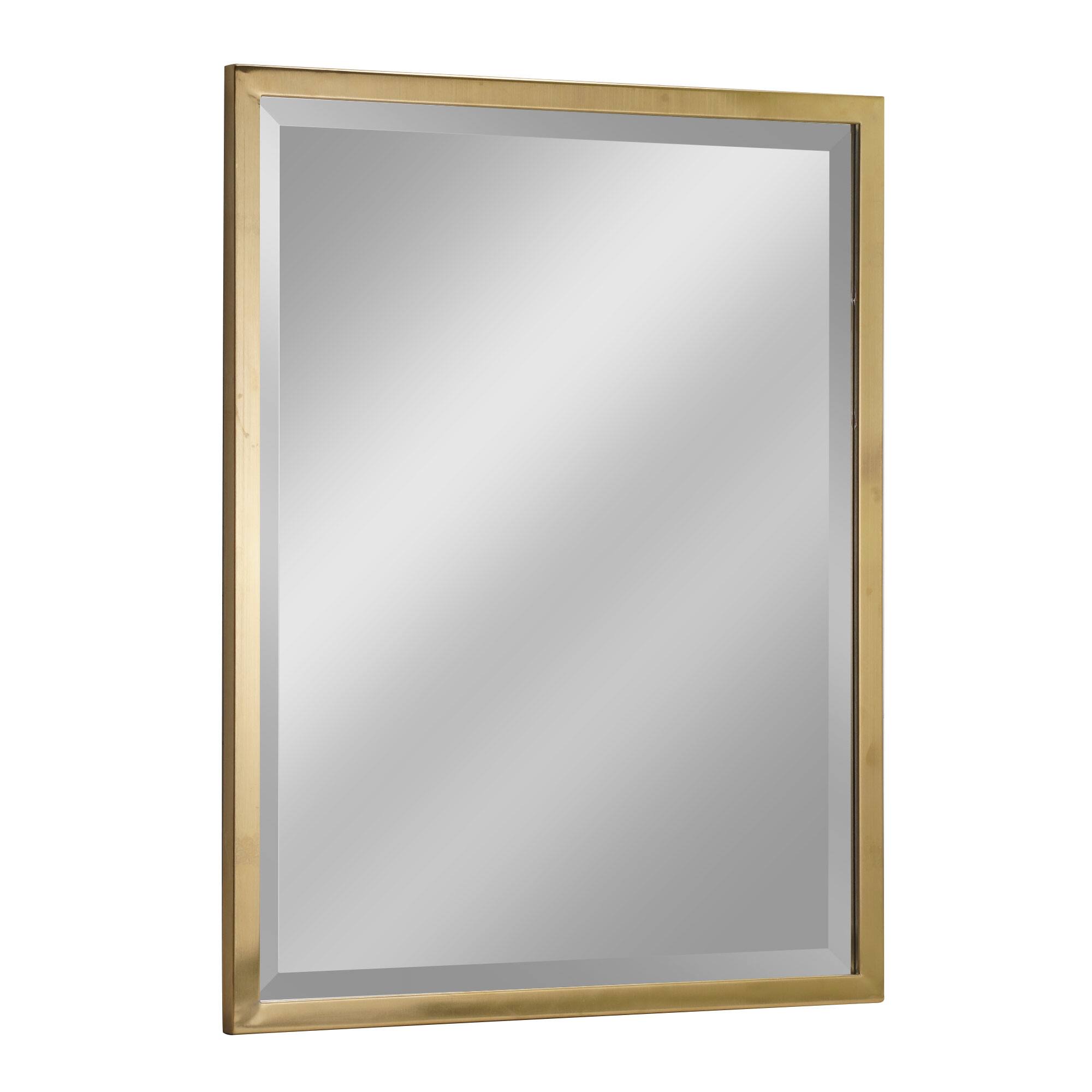 Head West Classic Gold Metal Framed Wall Mirror